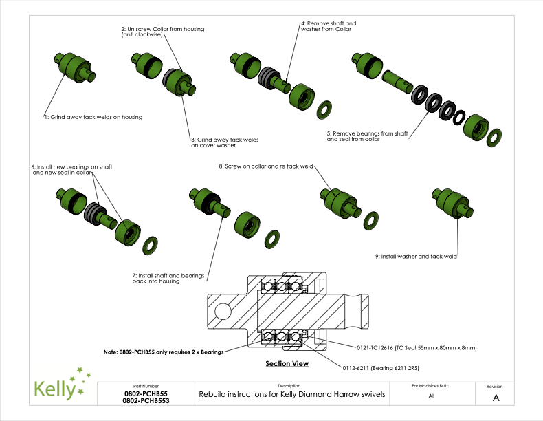 Swivel Rebuild Instructions 2